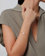 Daisy Stone 18k Gold Plated Bracelet