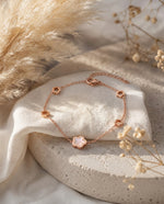 Daisy Stone 18k Gold Plated Bracelet